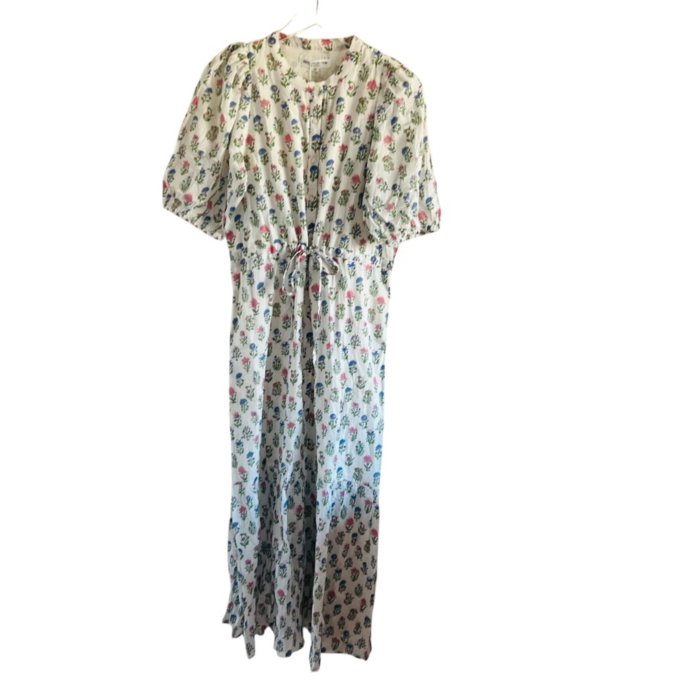 Emerson Fry India Collection Floral Print Maxi Dress